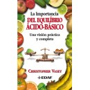 La Importancia del Equilibrio Acido Básico Libro, Christopher Vasey EDAF en Herbonatura.es